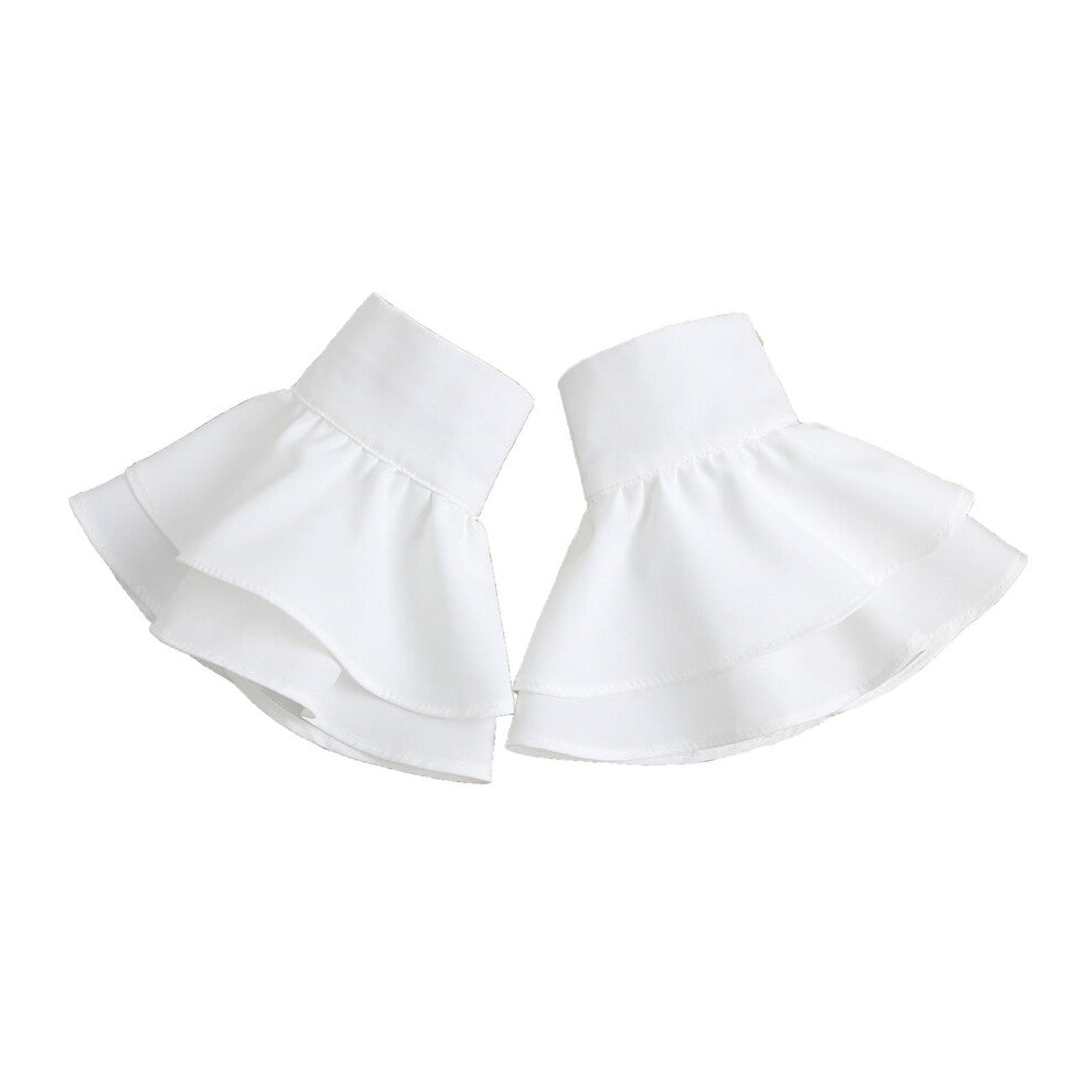 Flower Pattern Cufflinks Set, Removable Cuff Design, Elegant Fashionable Sleeve Accessories for Men