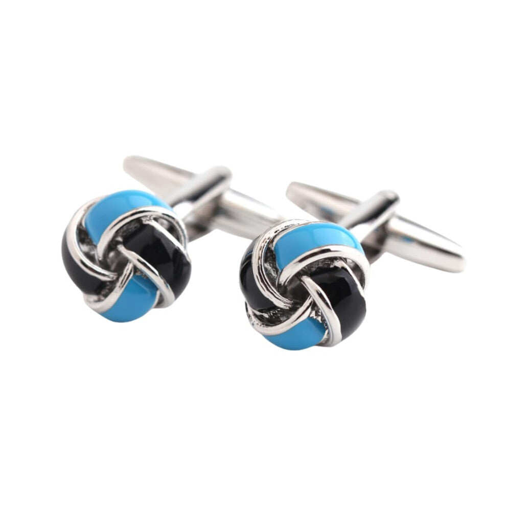 Cufflinks For Men - 1 Pair Twist Design, Stainless Steel, Elegant for French Shirt, High-Quality Cufflinks