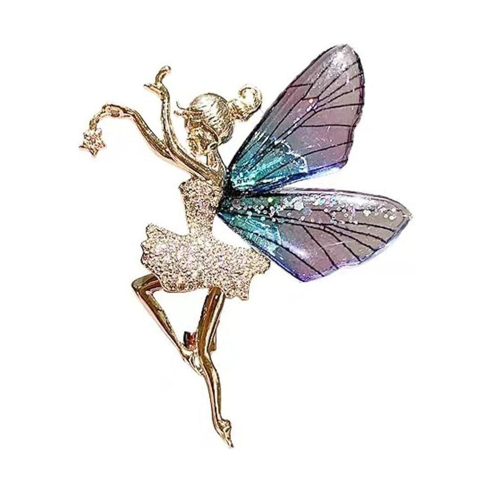 Brooch for Women, Butterfly Flower Swan Cubic Zirconia Brooch Pin Clothing Brooch Friendship Jewellery Gifts for Mother Girls Friends Wife
