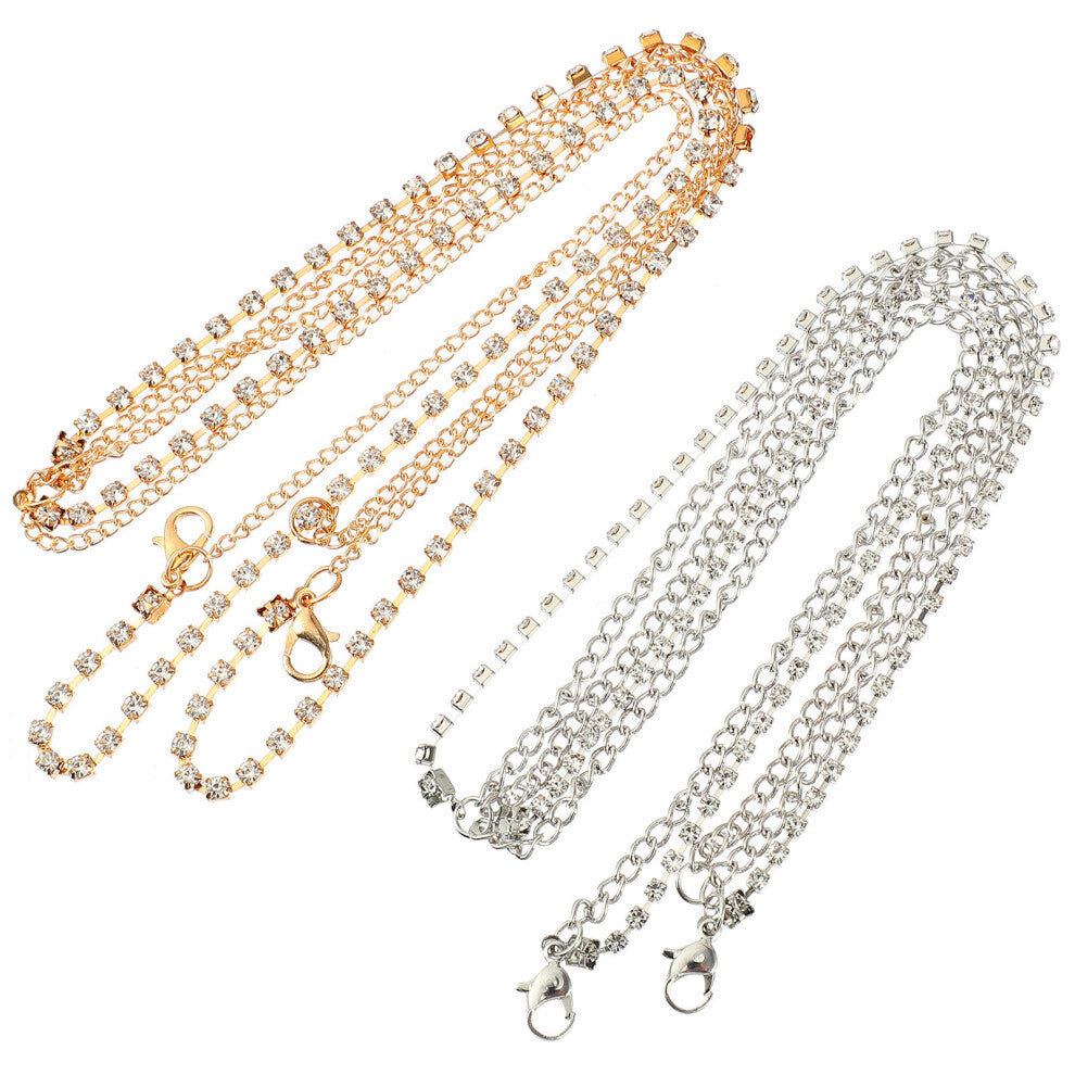 3 Pcs Hair Accessories For Prom Wedding Vine Headpiece Jewellery