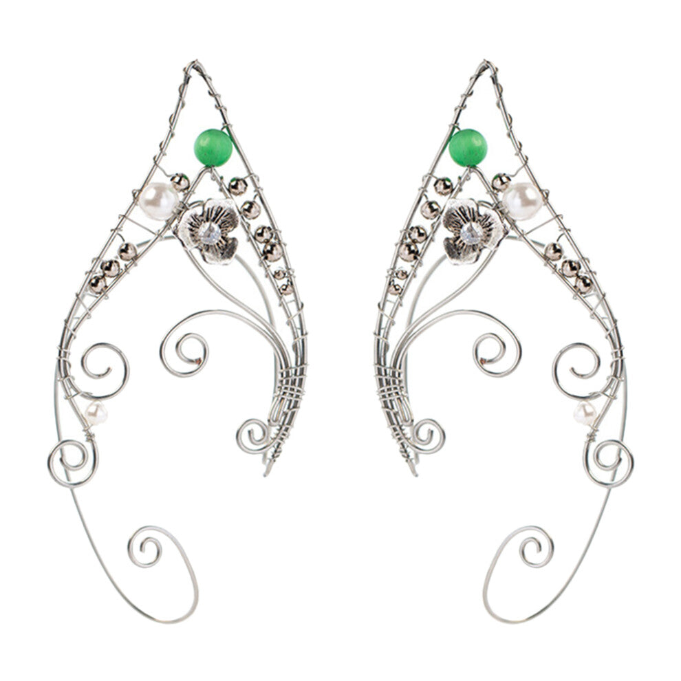 1 Pair Ear Cuffs Delicate Ear Clip Clip On Earrings Ear Accessories