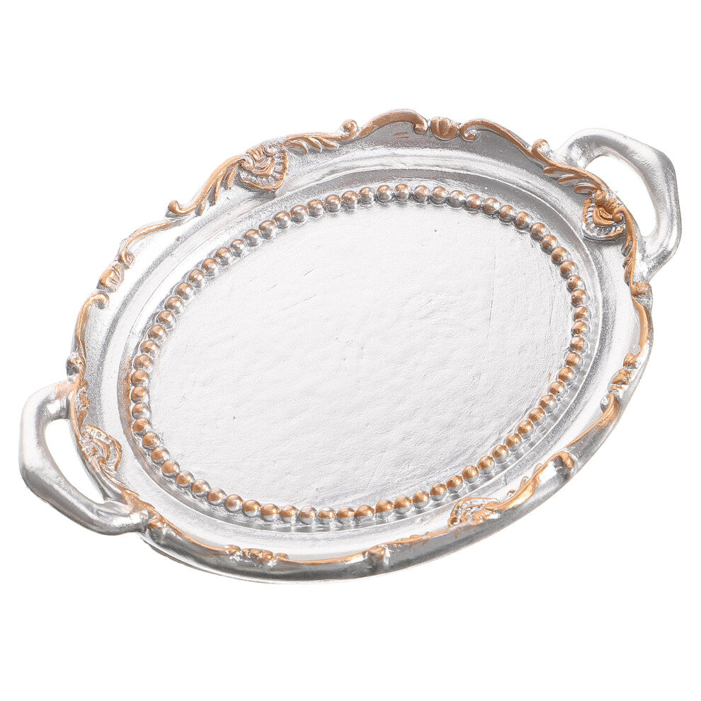 Jewelry Tray Flat Jewellery Storage Organiser Travel Stand Decorative