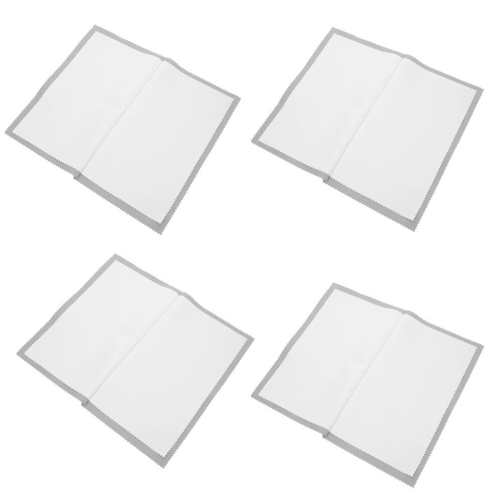 5pcs Clean The Wipes Jewelry Jewellery Cleaner Cloth Grey