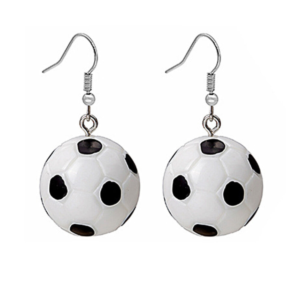 Football Jewellery Girls Soccer Accessories Earrings For Jewelry