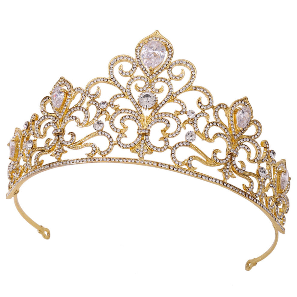 Princess Crown Bride Miss Bridal Hair Accessories For Women Party