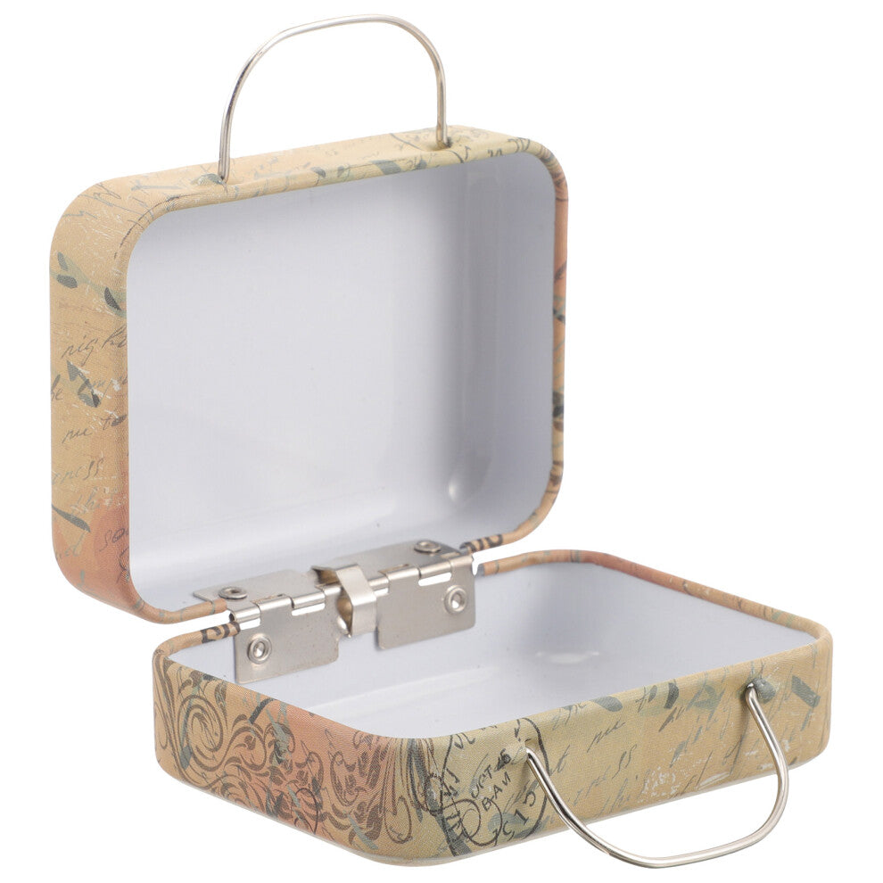 Small Trinket Box Mini False Eyelash Suitcase Storage For Accessories