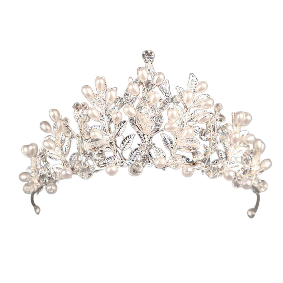 Korean Crown Hair Accessories Bride Piece Bridal Tiara For Women