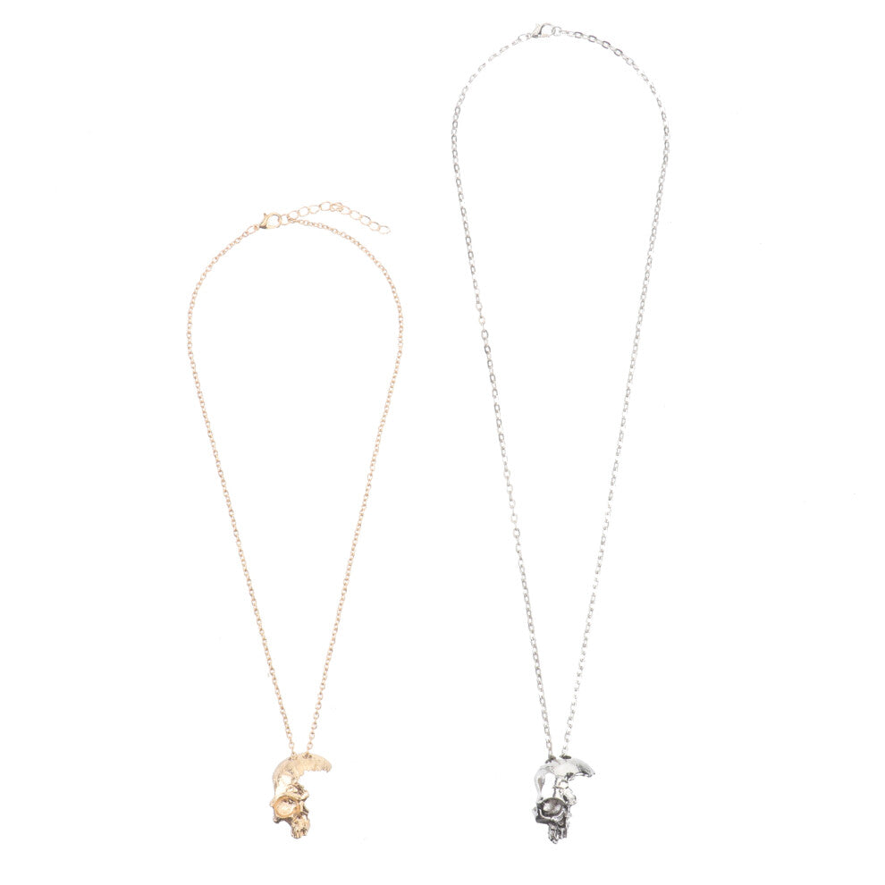 2 Pcs Pendants For Men Fancy Dress Jewellery Hip-Hop Necklace Hanging