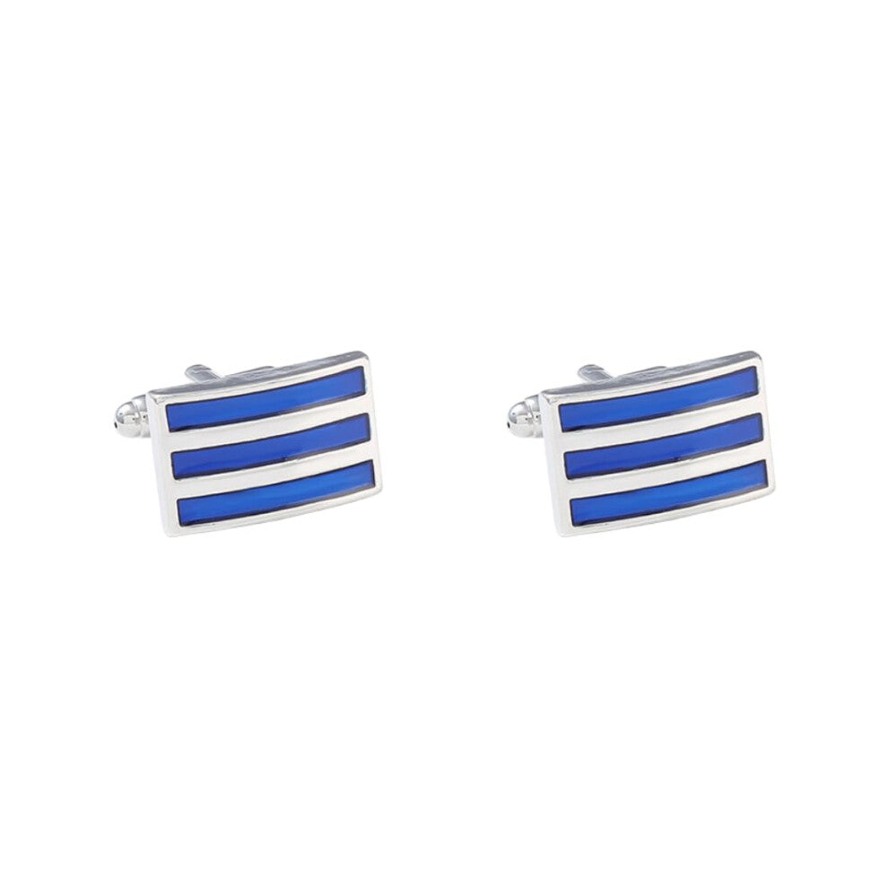 Cufflinks for Men Square Curved Cufflinks Stainless Steel for French Blazer Shirt