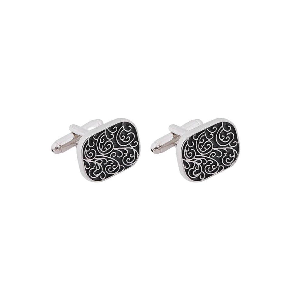 Cufflinks For Men 1 Pair Square Pattern Men Cufflinks For French Blazer Shirt