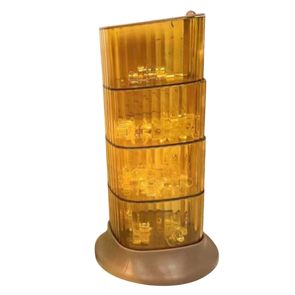 Rotating Hair Accessories Storage Box Dustproof