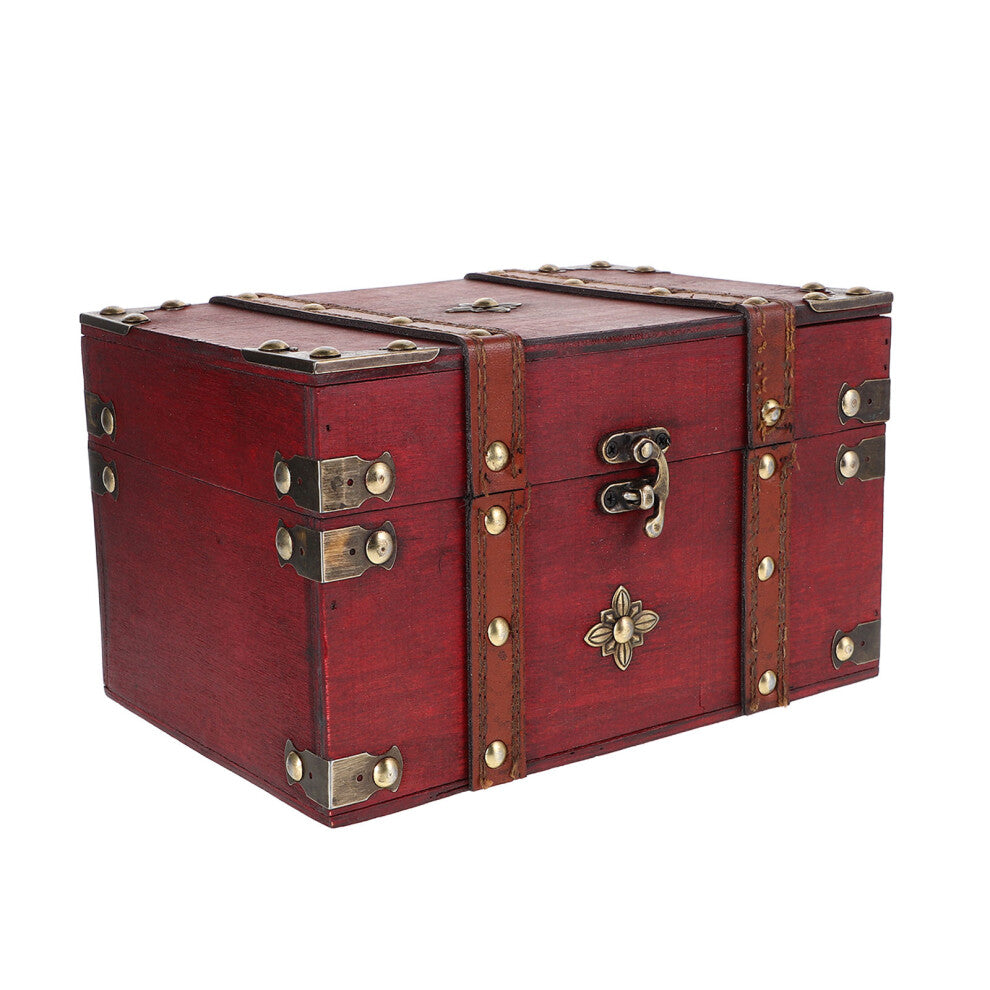 Accessories Grip Decorative Buckle Pin Wooden Storage Box Man