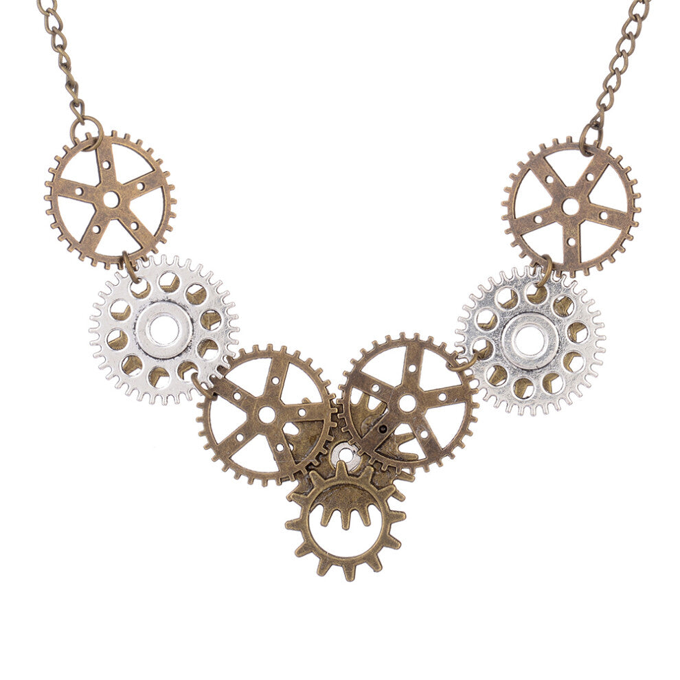 Pendant Steampunk Miss Neck Accessories Elegant Jewelry