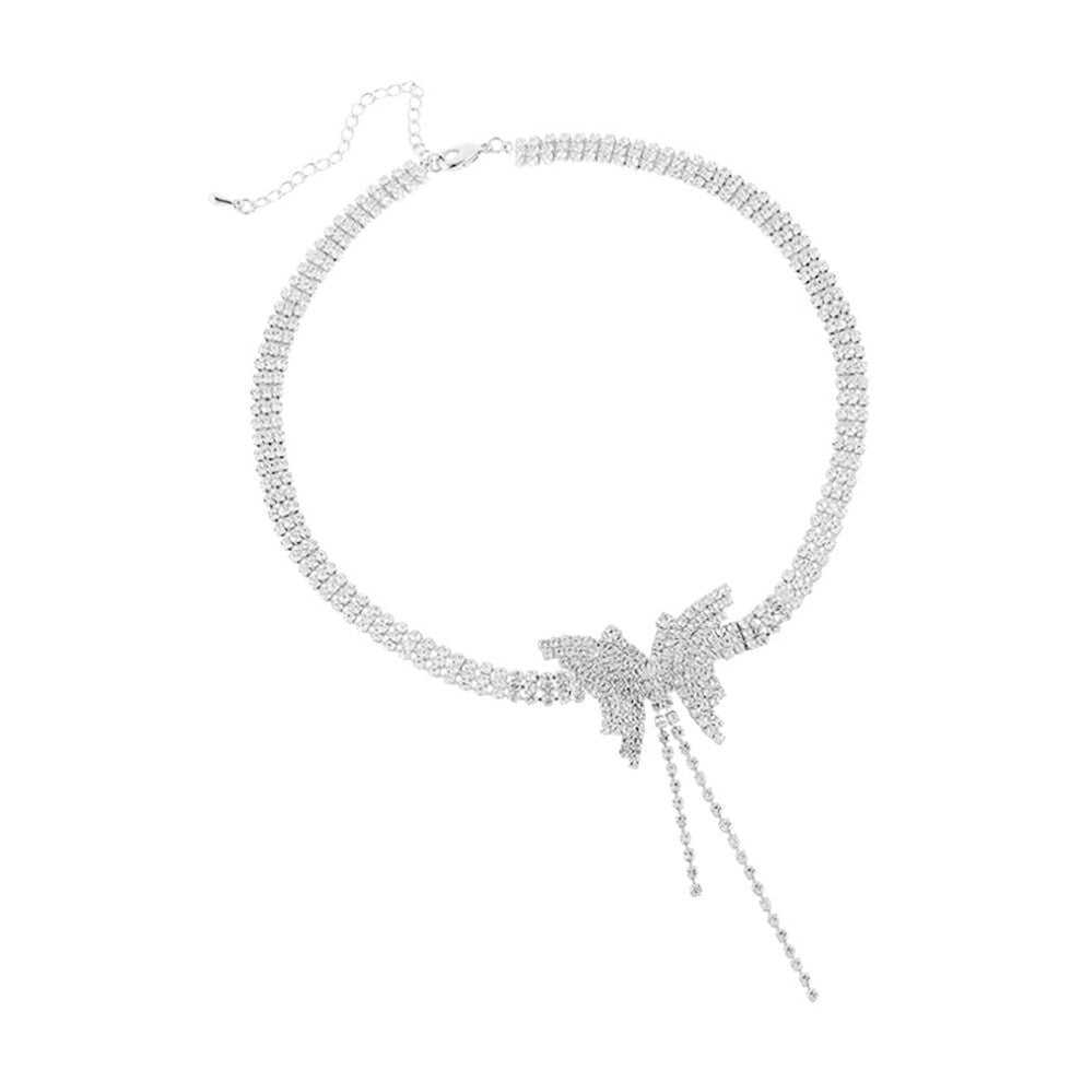 1pc Rhinestone Necklace Wedding Bridal Accessories For Bride ( )