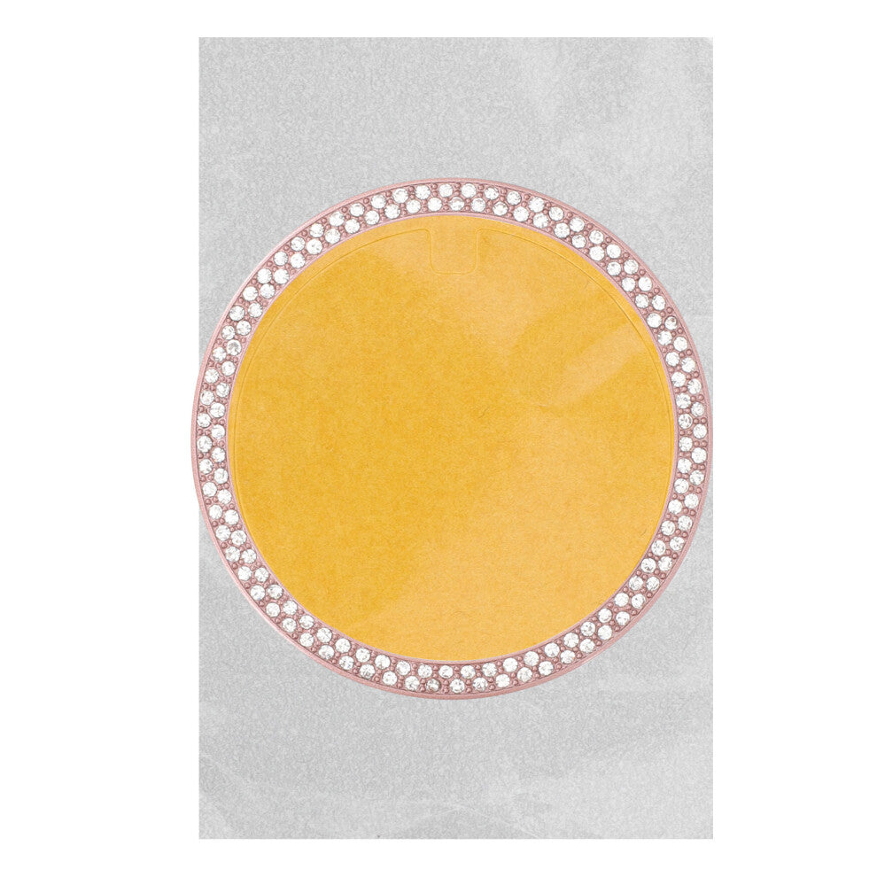 Wristwatch Accessories Golden Stainless Steel Rhinestone 1pack