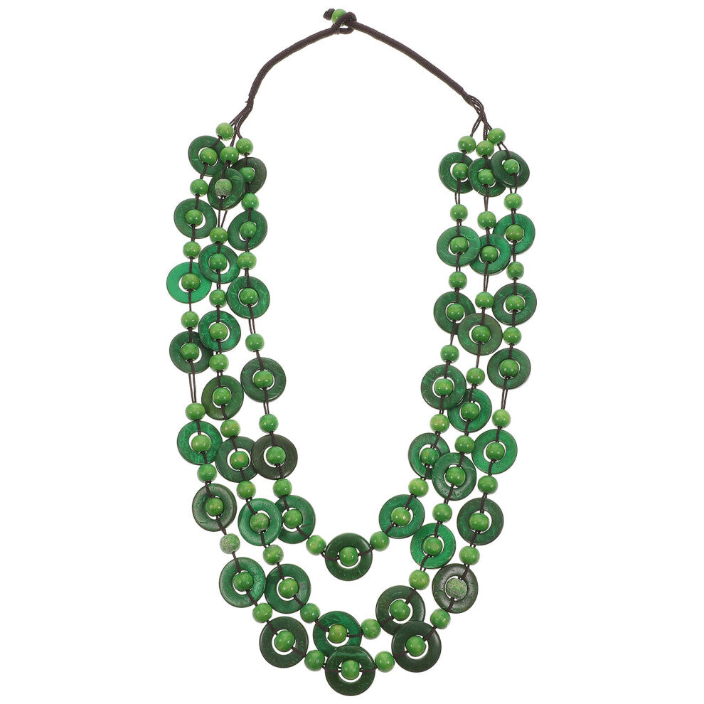 Weaving Necklace Ladies Pendant Charms Cord Woman