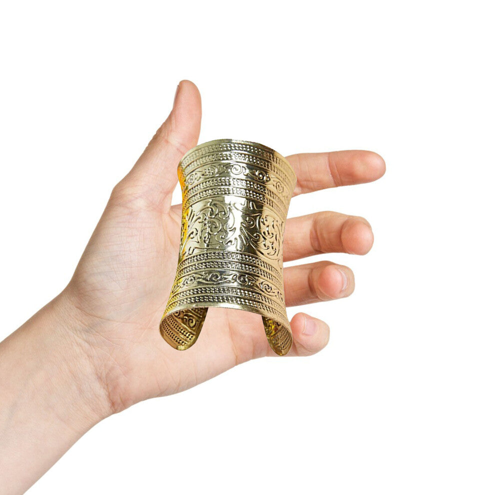 Cuff Bracelet Gold Costume Accessories Bangle Bracelets Clothing