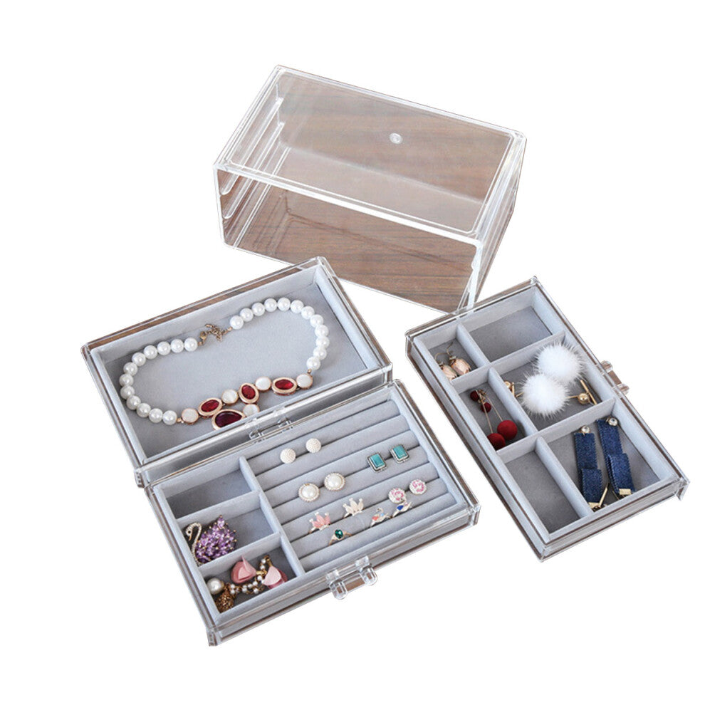 Jewelry Jewlery Storage Box Desktop Storage Rack