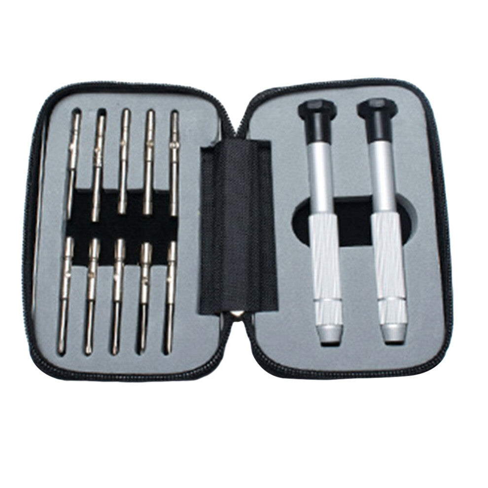 12pcs Glasses Repair Set For Repairing Watches And Jewelries