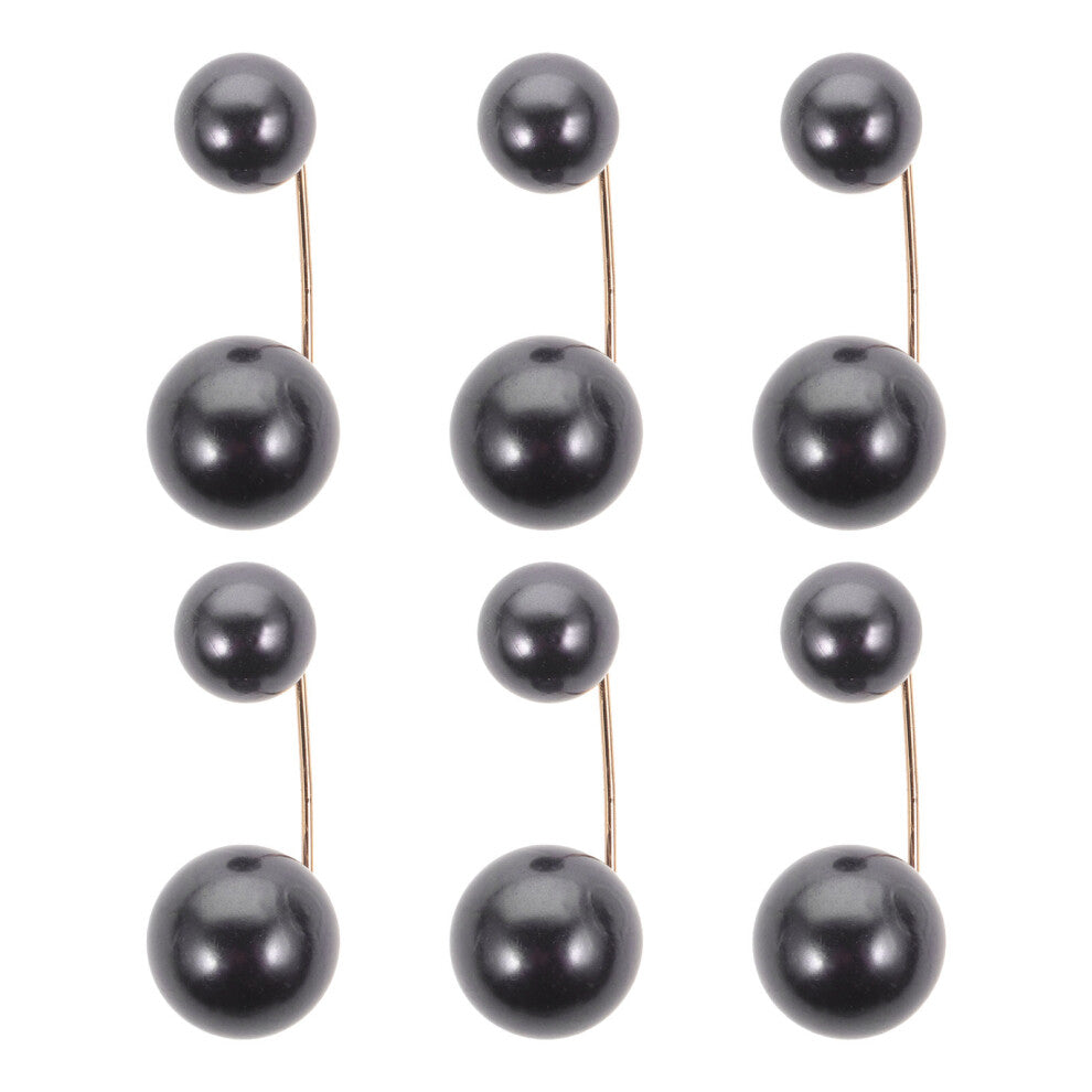 6 Pcs Brooch Skirt Fixing Buckle For Dress Accessories Fashion