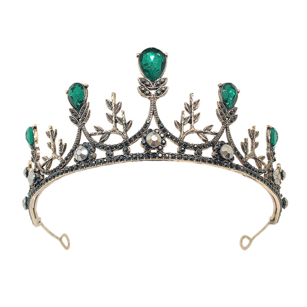 Vintage Tiara Rhinestone Hairband Wedding Piece Bride Miss Jewellery