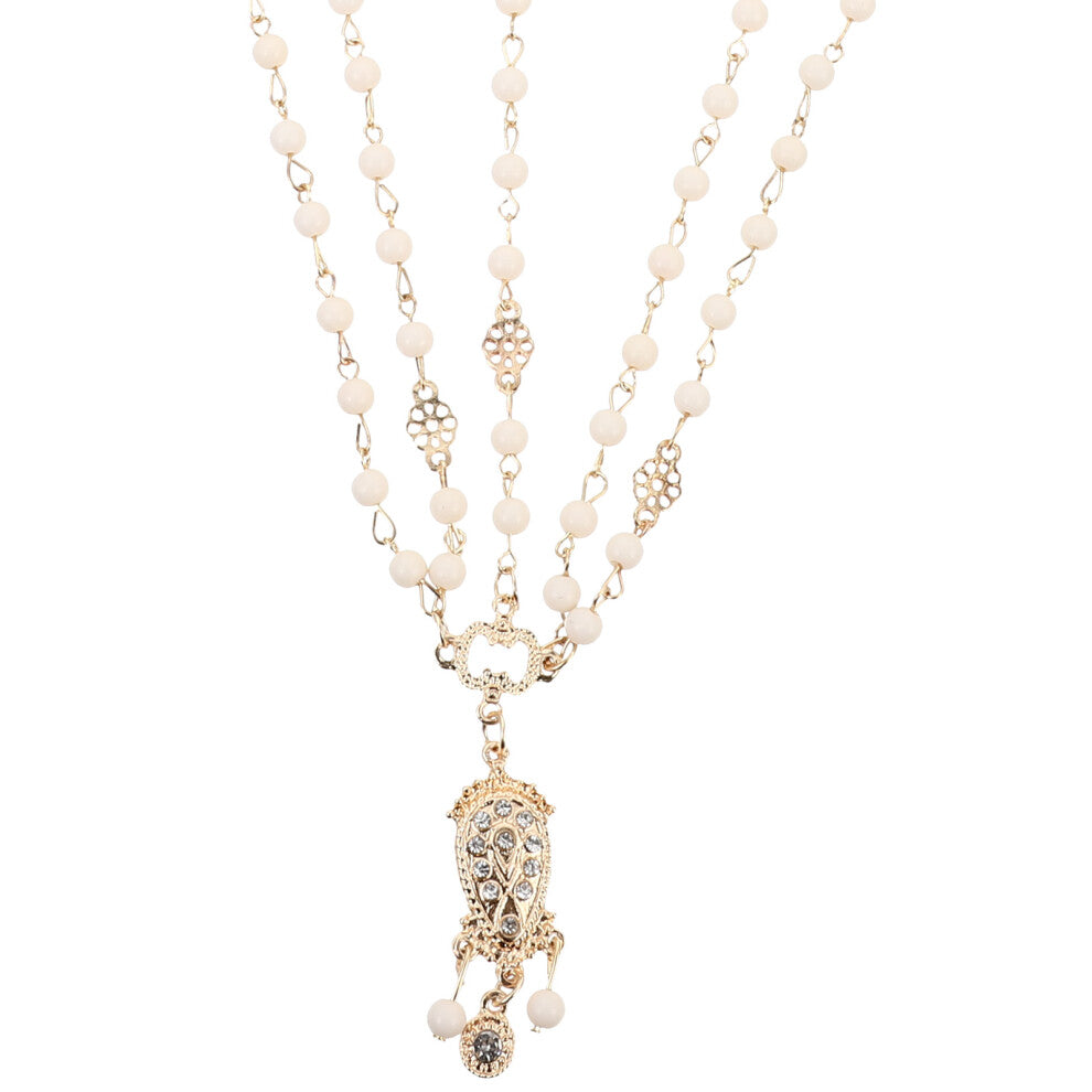 Hair Accessories Girl Golden Chain Headpiece For Women 1set