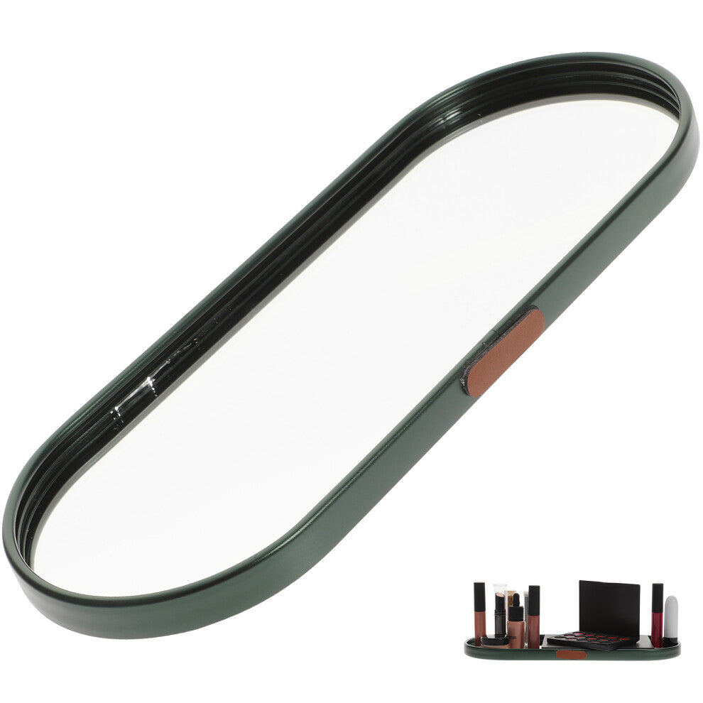 Glass Makeup Dresser Accessories 1pack 11.8x4.7x0.8in