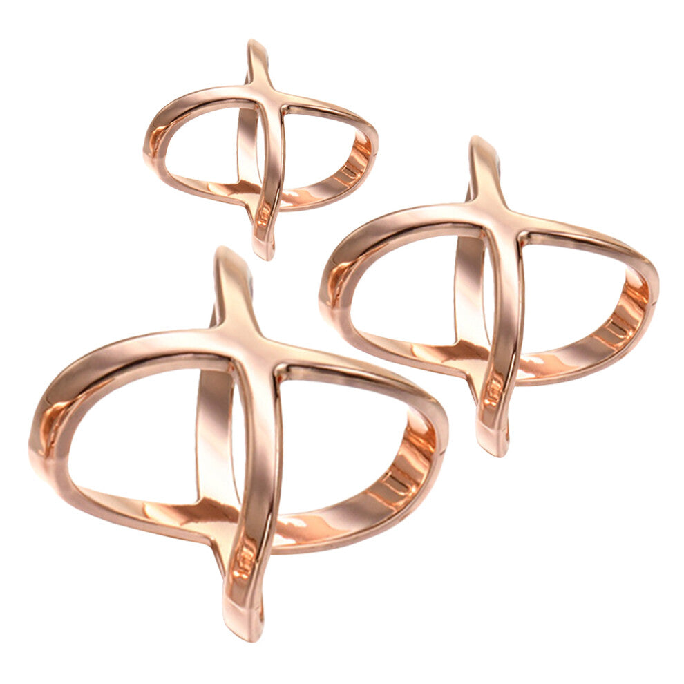 3 Pcs Silk Scarf Buckle Cardigan Clip Ring Clips For Wedding Rings