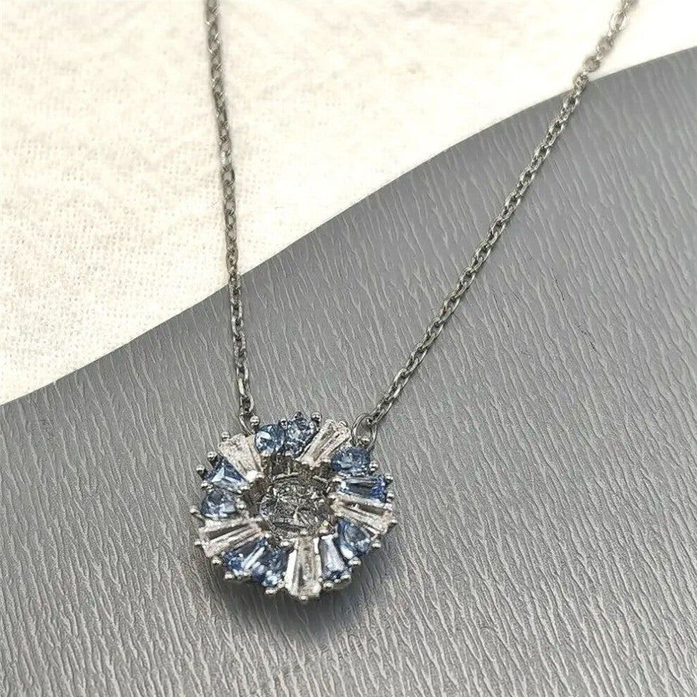 (N003) Original 2025 Clover Earring Trendy Crystal Jewelry Set for Women Flower Clover Necklace Bracelet Jewelry Party Accessories