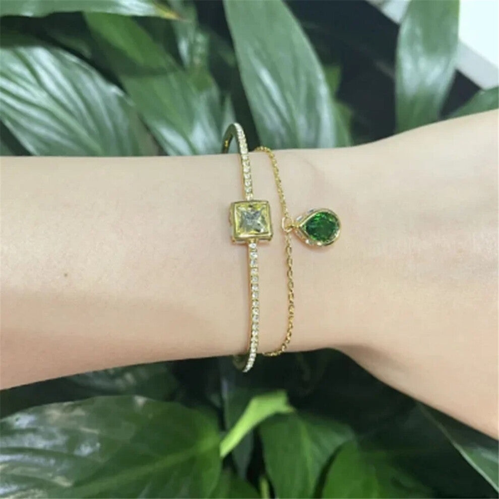 (Bracelet5) Original Trendy Ambilight Necklace Bracelet for Women Fashion Fine Jewelry Sets Luxury Earrings Party Accessories Free Shipping