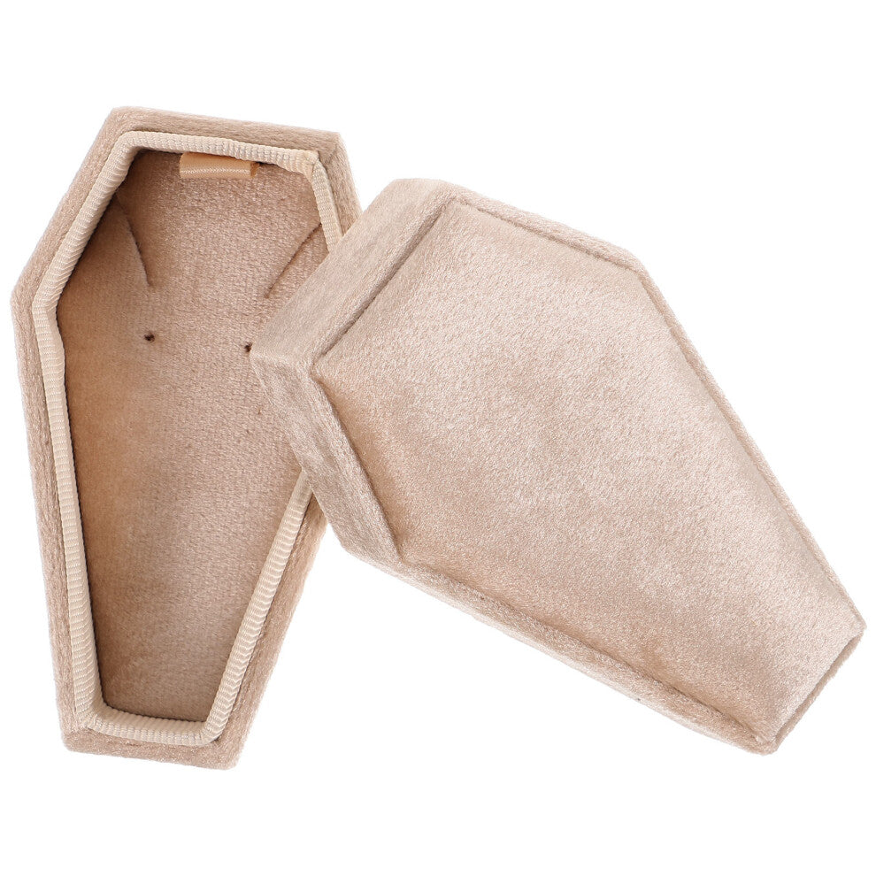 Coffin Jewelry Case Coffin Jewellery Box 3.6x2.2in 1pcs