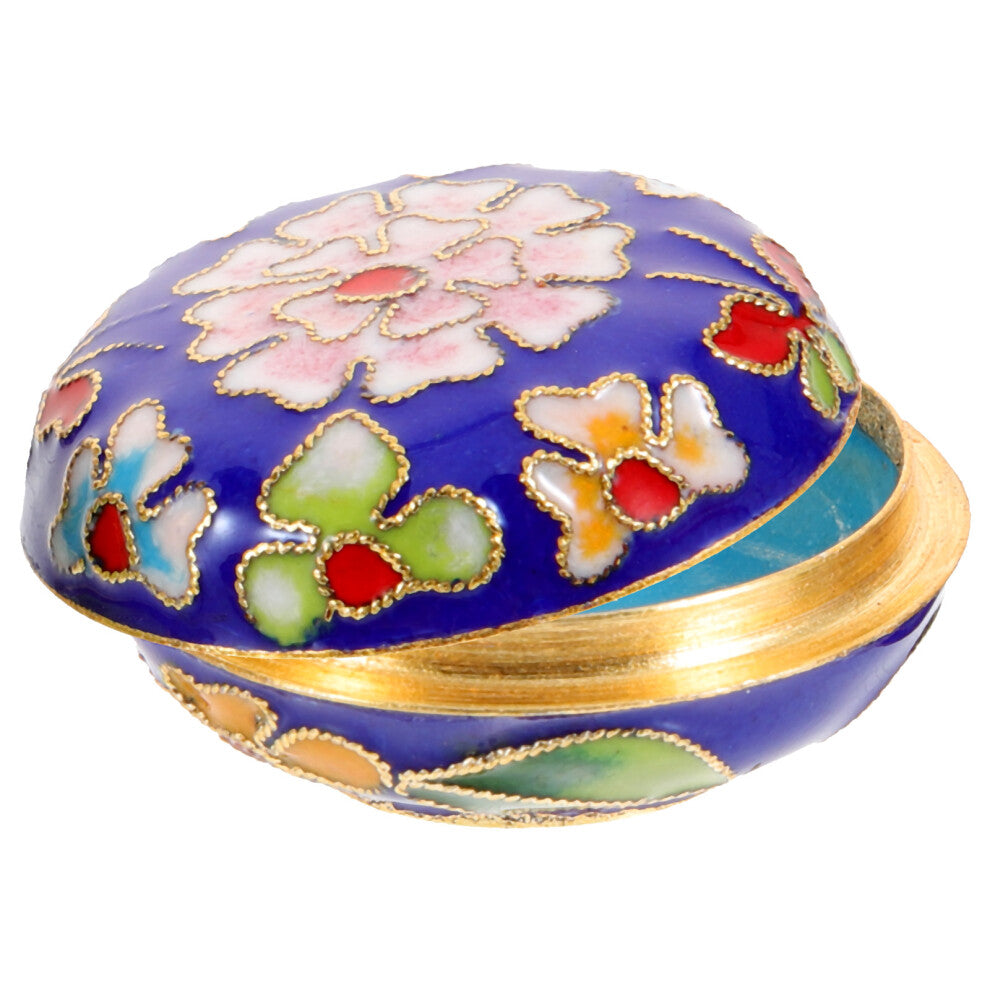 Cloisonne Jewelry Box Small Jewellery Vintage Boxes for Packaging