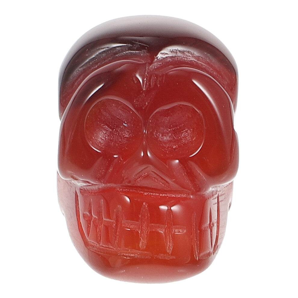 Bracelet Bangle Charms Red Stone Skull Shape 1pcs