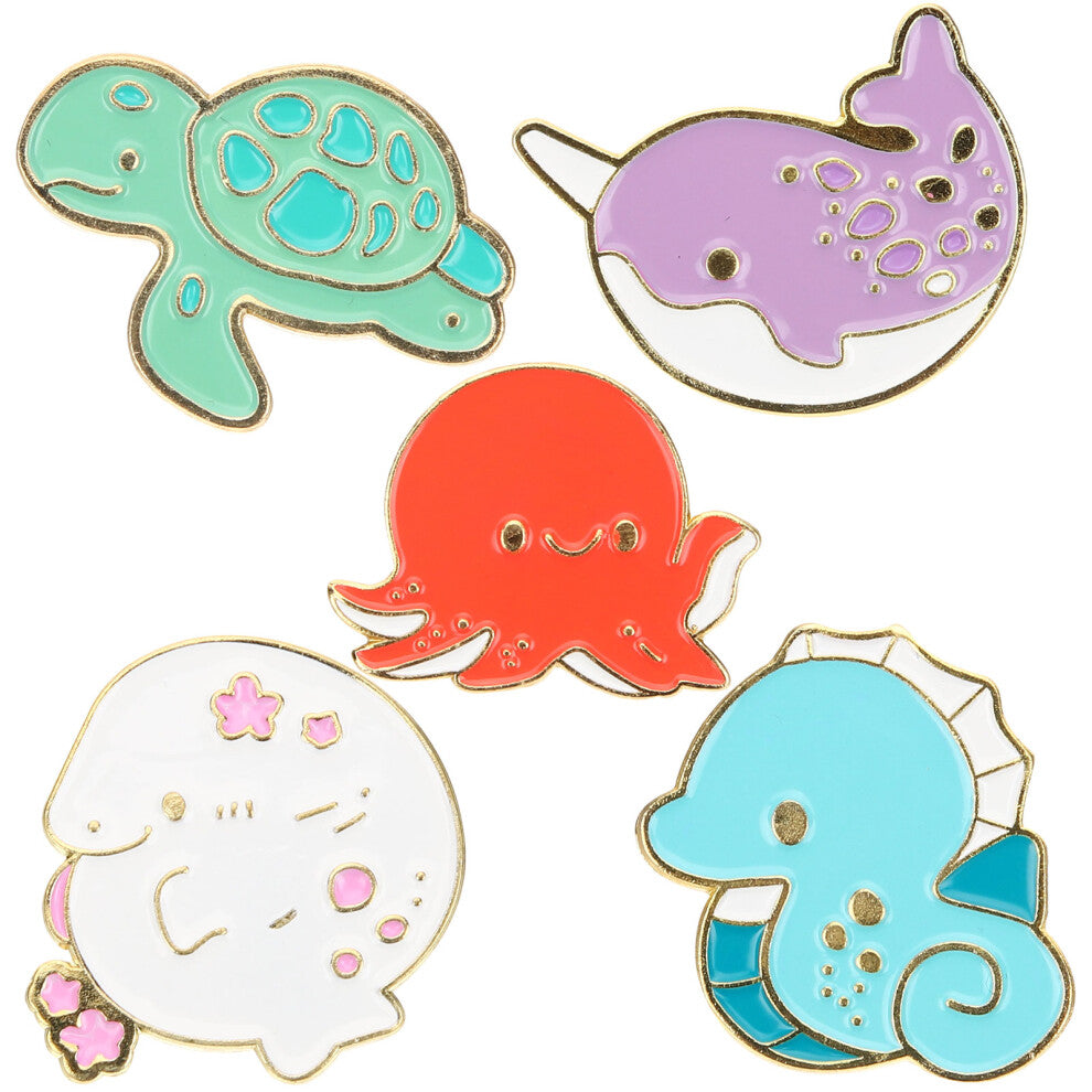 Set Of 2 Cute Brooch Animals Themed Brooches Accessories