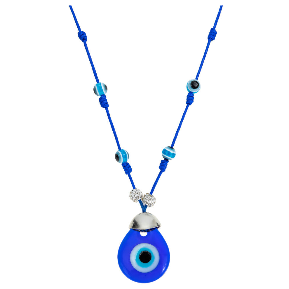 Blue Eyes Necklace Man Mens Jewellery Necklaces Evil Pendant