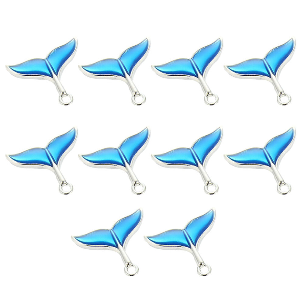 10 Pcs Mermaid Jewellery Little Accessories Charms Necklace For Girls