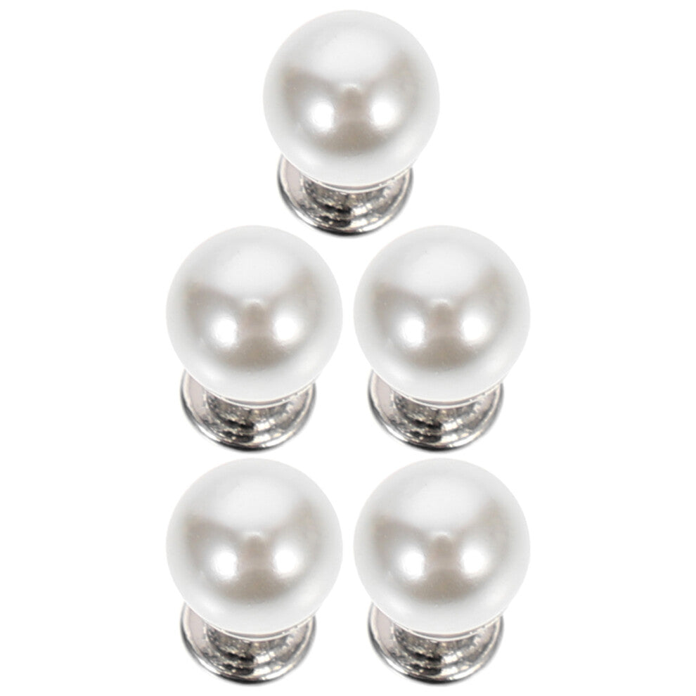 5 Pcs Pearl Decorative Strap Watch Accessories Charm Decoratove Nail
