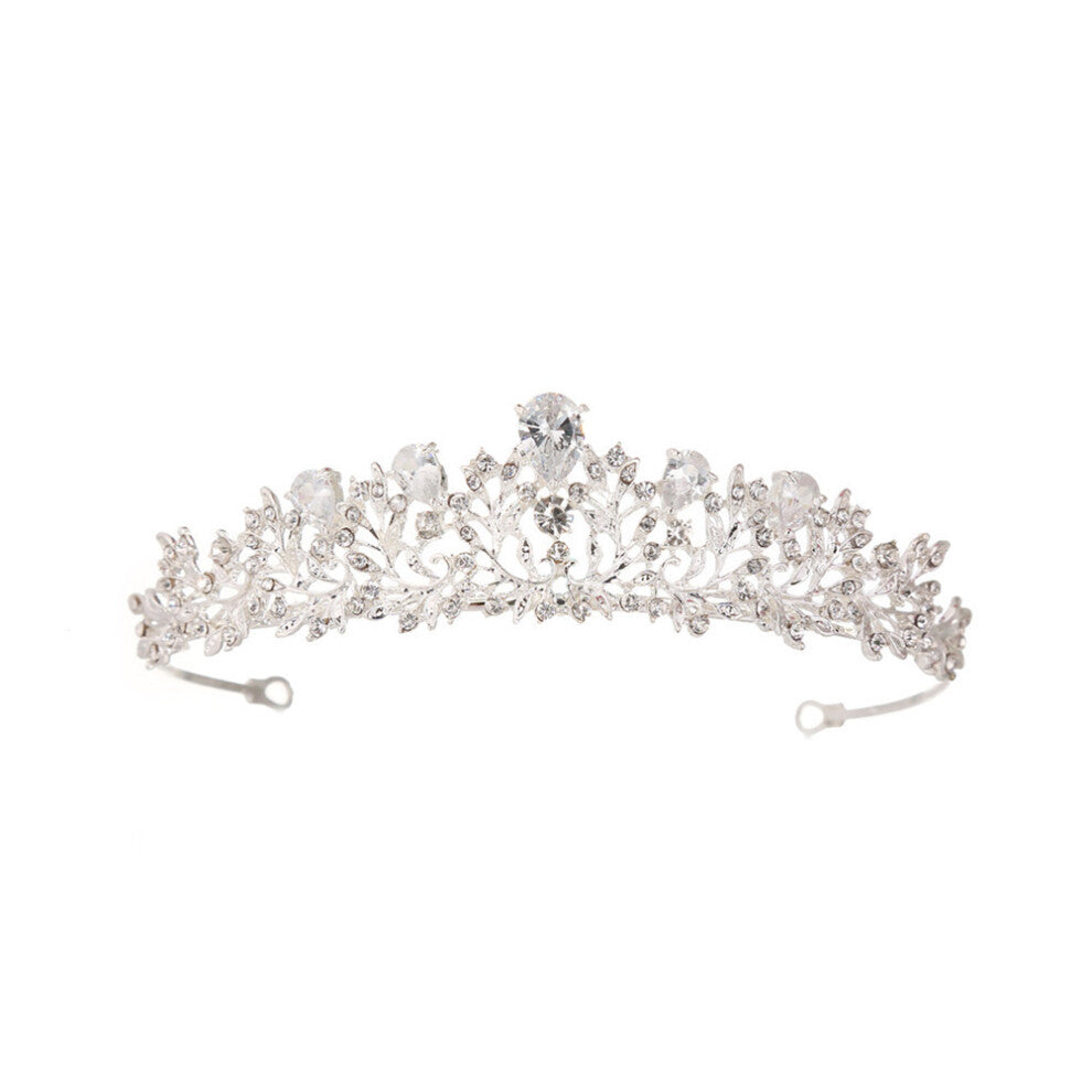 Hair Accessories Elegant Crown For Birthday Women 1set