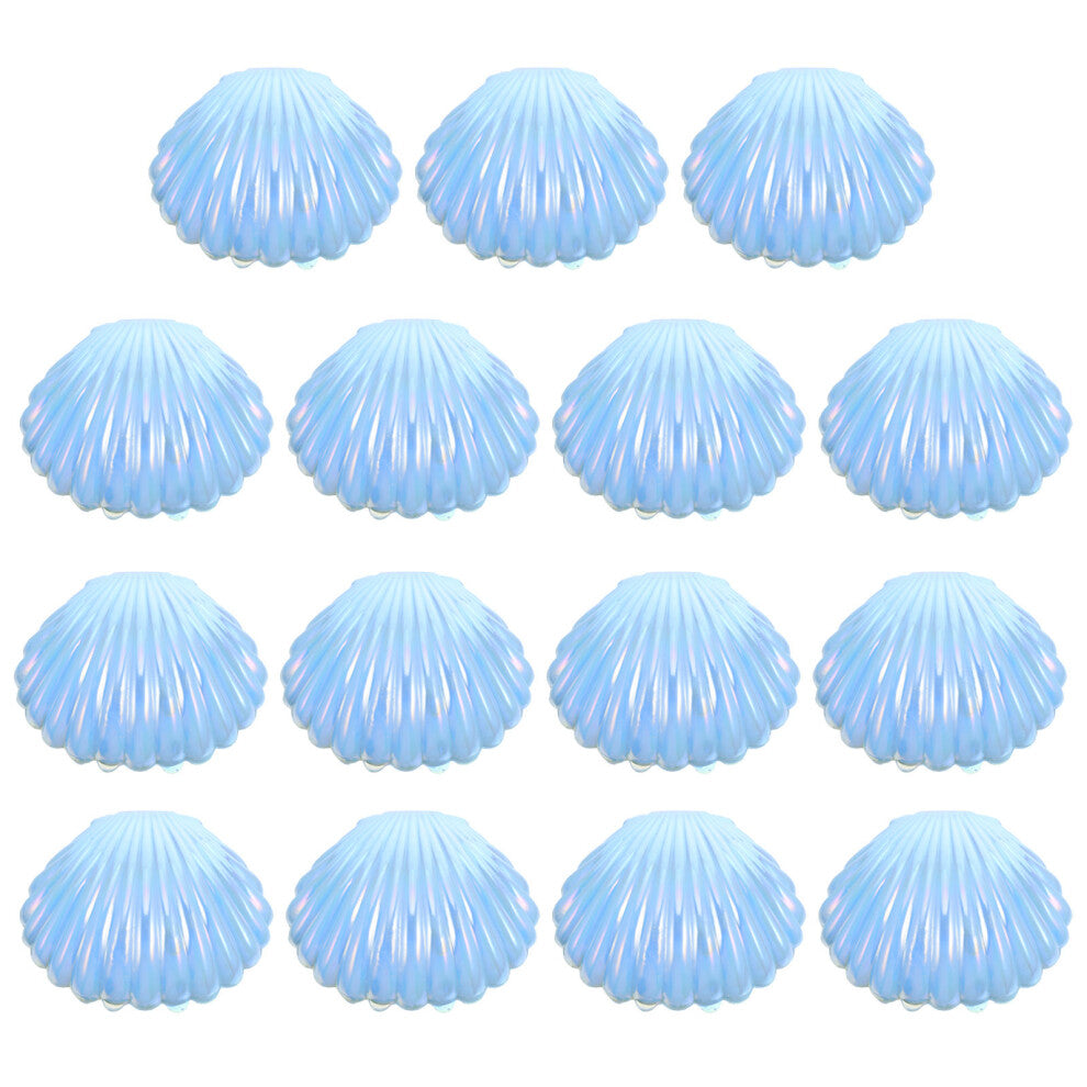 15 Pcs Seashells Storage Box Small Treat Ring Holder Earring Case