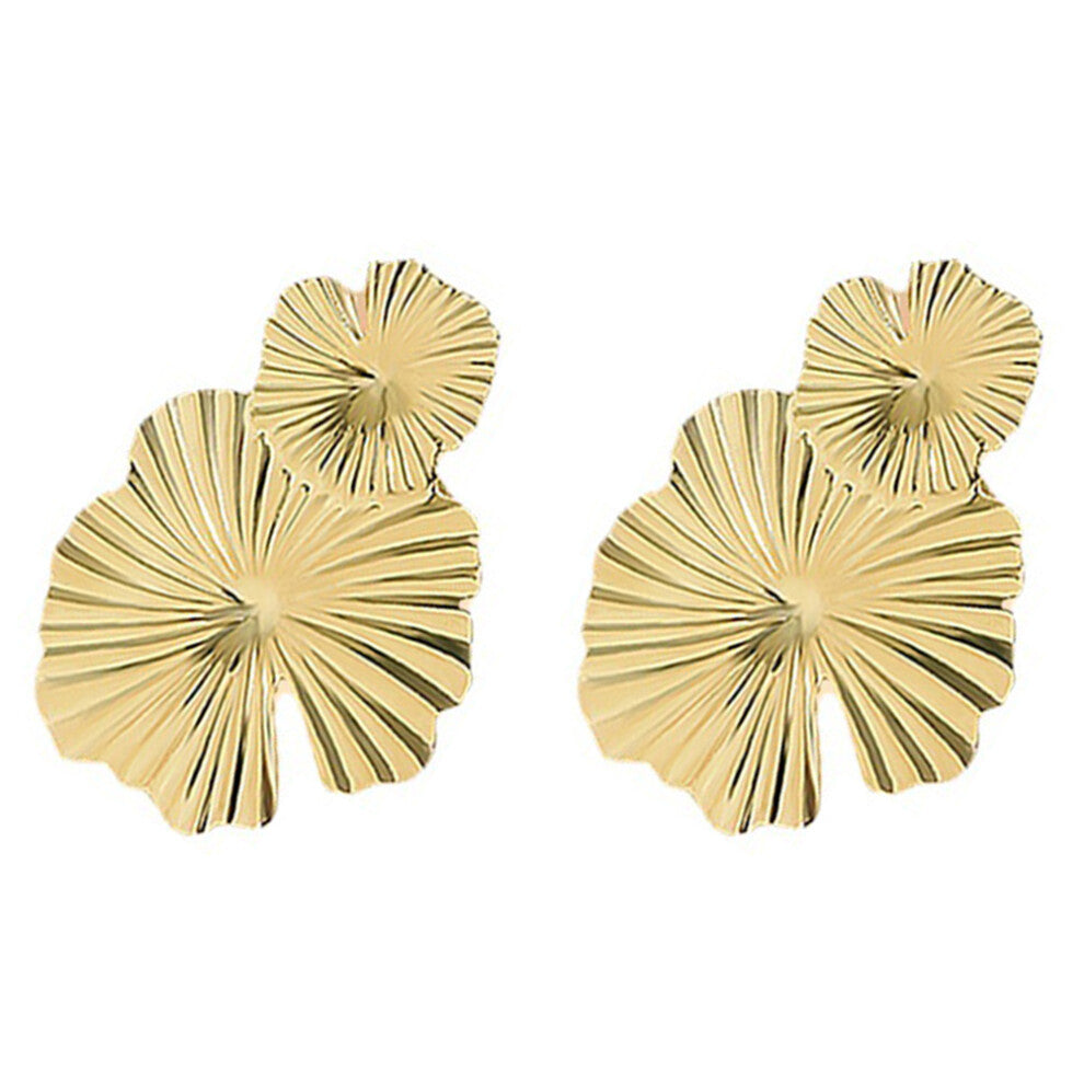 3 Pairs Floral Earring Flower Earrings Statement Petal For Women