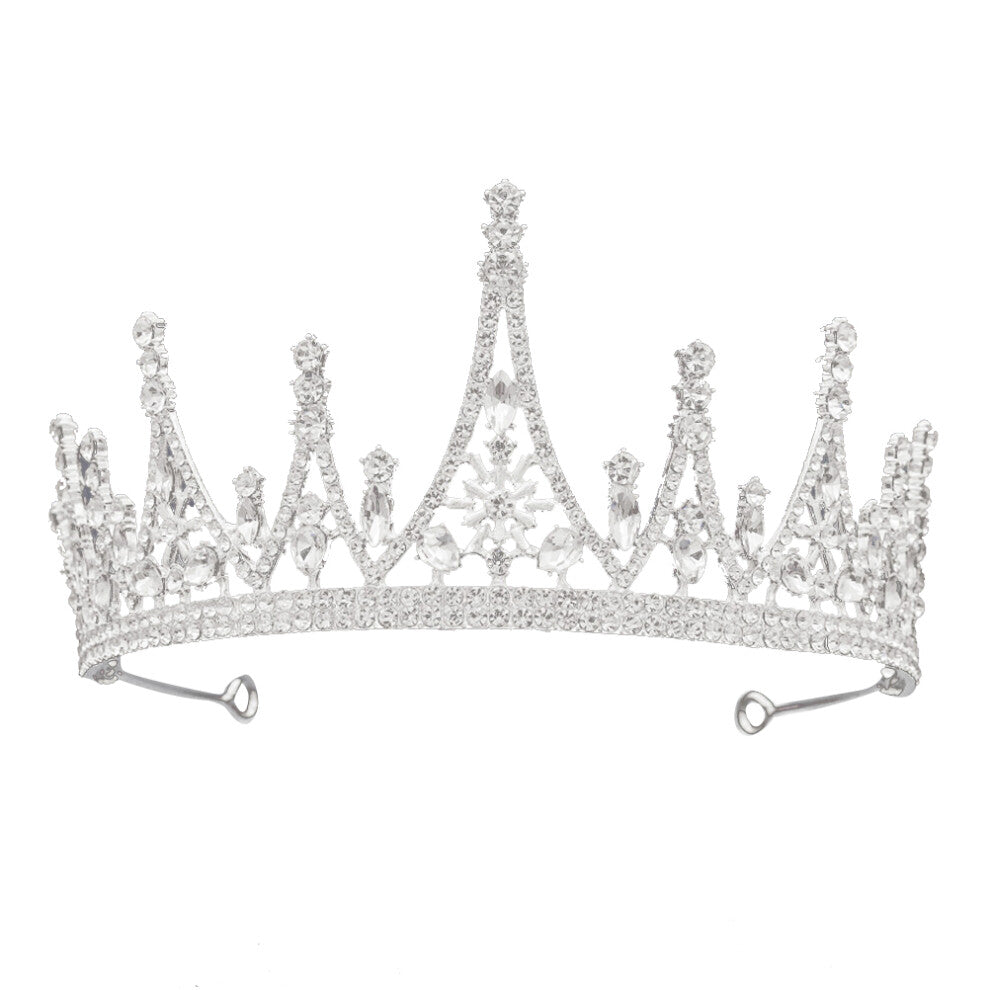 Wedding Props Hair Accessories For Women Rhinestone Crown Headwear