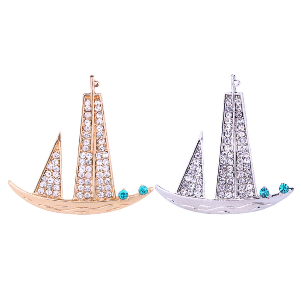 2 Pcs Wedding Lapel Pin Suit Accessories For Men Business Breastpins