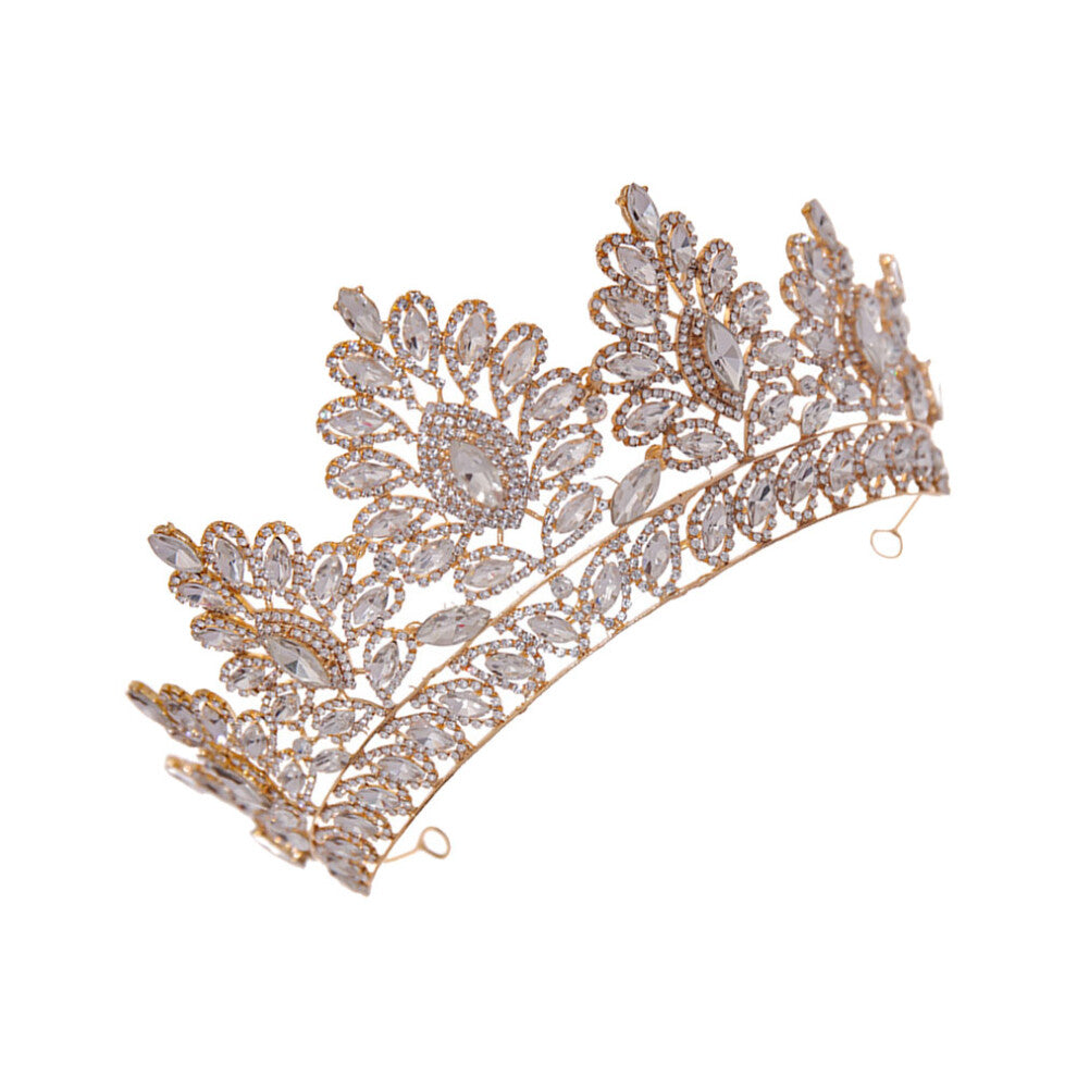 Bridal Tiara Headpiece Rhinestone Tiara Crown Wedding Hair Accessories