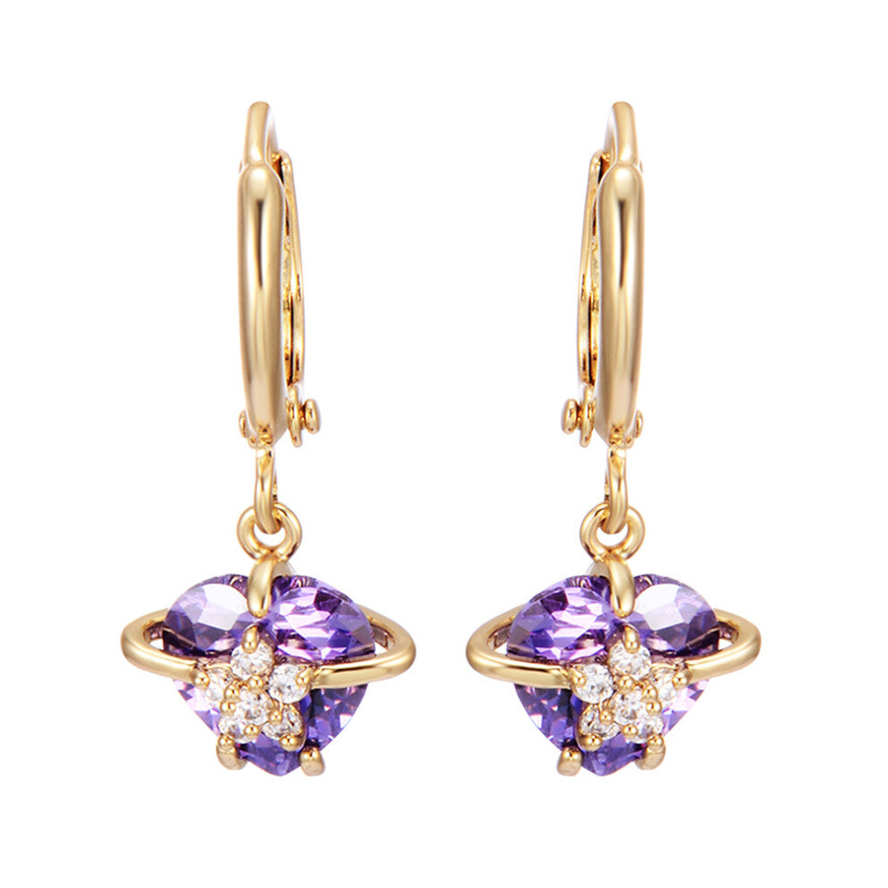 Floral Earrings For Women, 1 Pair Stylish Jewelry Accessories