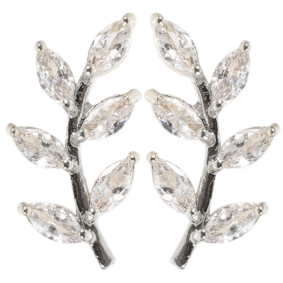 Willow Leaf Earrings Miss Elegant For Women Formal Beautiful Dangle