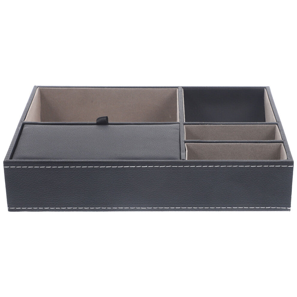 Jewellery Organiser Box Jewelry Watch Holder Multi Space Container