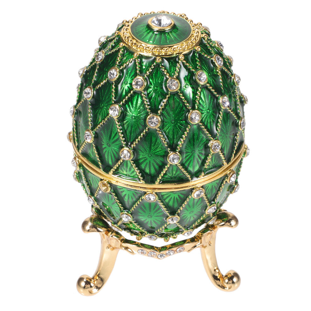 Decor Egg Jewelry Box Tabletop Jewelry Box 10x5.5cm