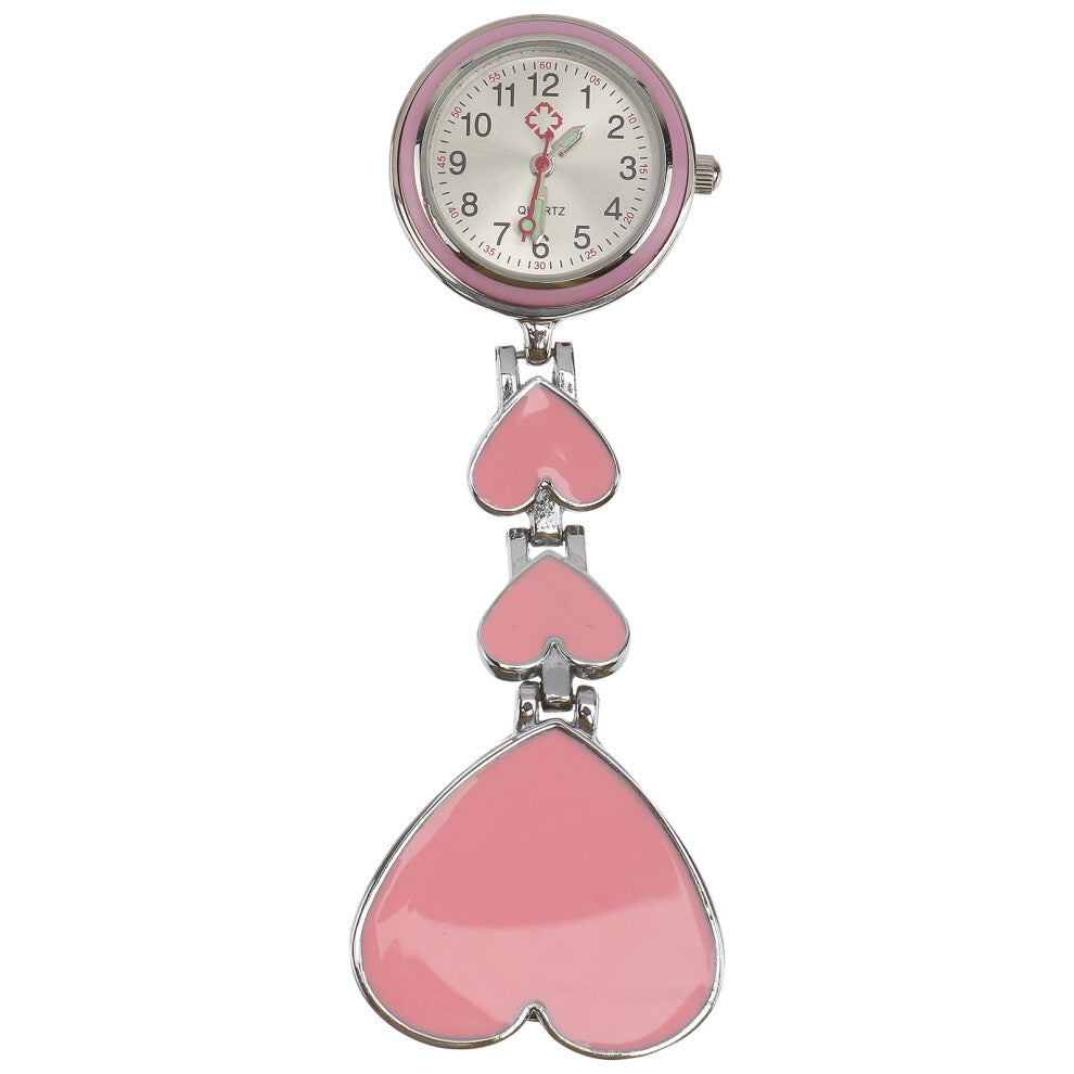 Nursing Watches For Women Nurse Pocket Watch Red 1pcs