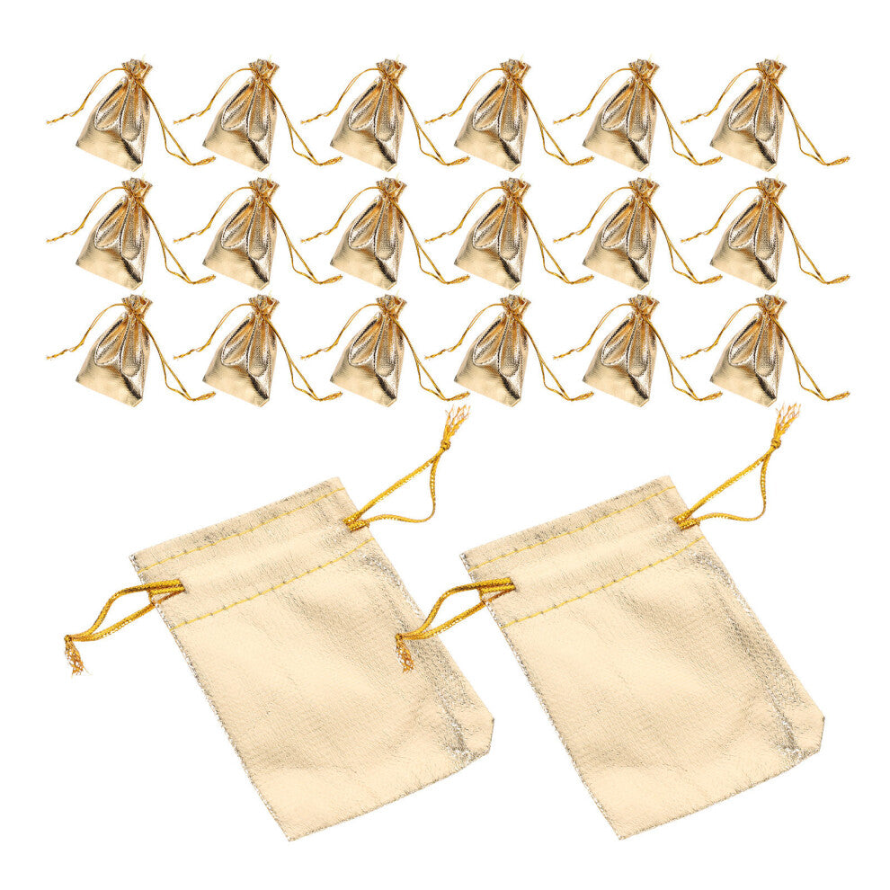 50 Pcs Drawstring Jewellery Pouch Small Bags Empty Sachet Jewelry