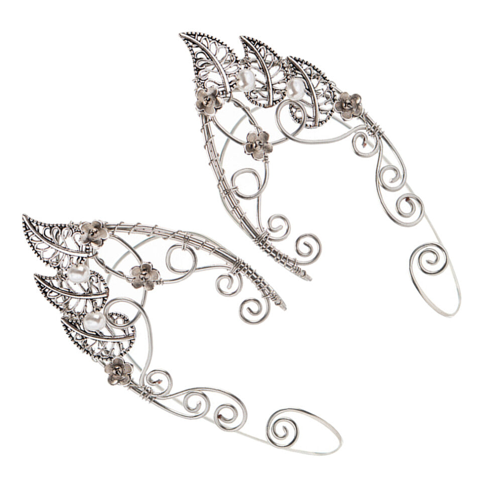 Mlins Ear Cuffs Fairy Ears Adult Leaf Earrings Enjoyment